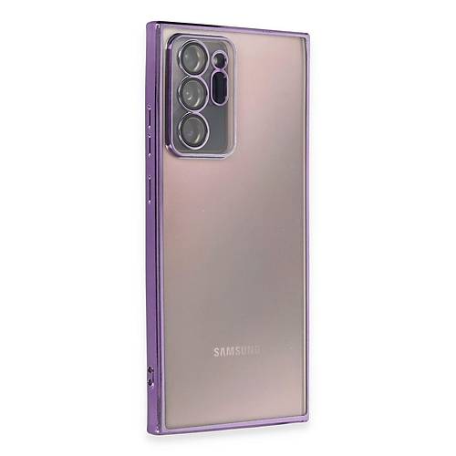 Galaxy Note 20 Ultra K�l�f Razer Lensli Silikon - Mor