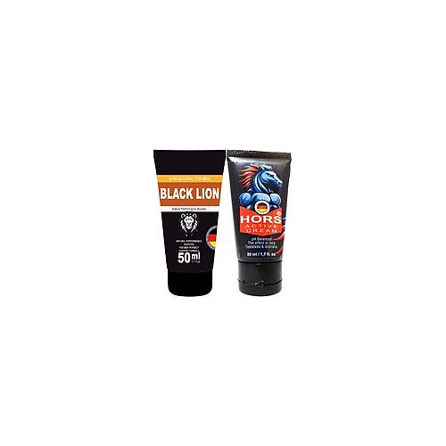 Black Lion Booster 50 ml + Hors Active Cream 50 ml / Erkeklere �zel Kat�la�t�r�c� Krem Seti