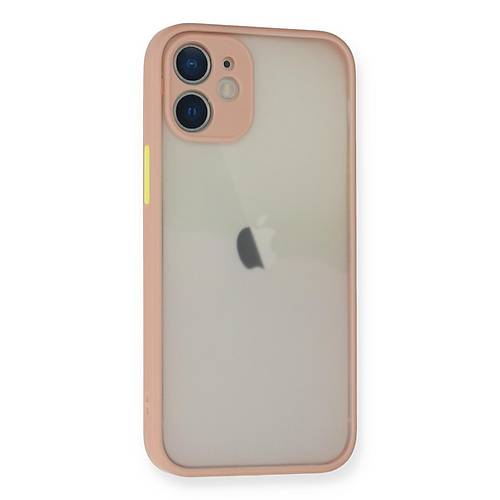 iPhone 11 Pro Max K�l�f Montreal Silikon Kapak - Pembe