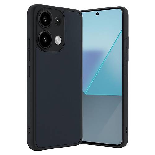 Redmi Note 13 Pro 4G K�l�f Aras Deri Kapak - Lacivert