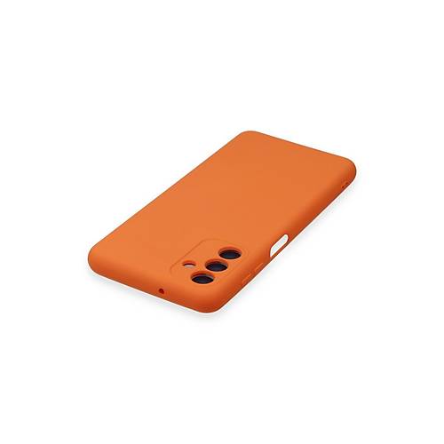 Galaxy A24 4G K�l�f Nano i�i Kadife Silikon - Turuncu