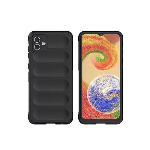 Galaxy A05 K�l�f Optimum Silikon - Siyah