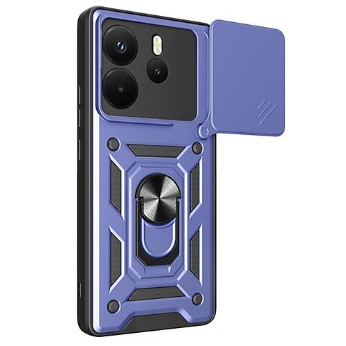 Redmi Note 14 4G Pars Lens Y�z�kl� Silikon - Lacivert