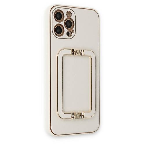 iPhone 12 Pro K�l�f Coco Elit Kapak - Beyaz