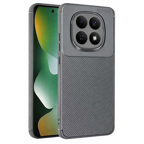 Redmi Note 15 Pro Plus 5G Auto Focus Karbon Kapak - Gri