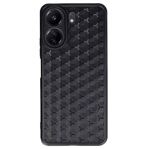 Redmi 13C K�l�f Petek Silikon Kapak - Siyah