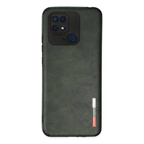 Redmi 10C K�l�f Loop Deri Silikon - Ye�il