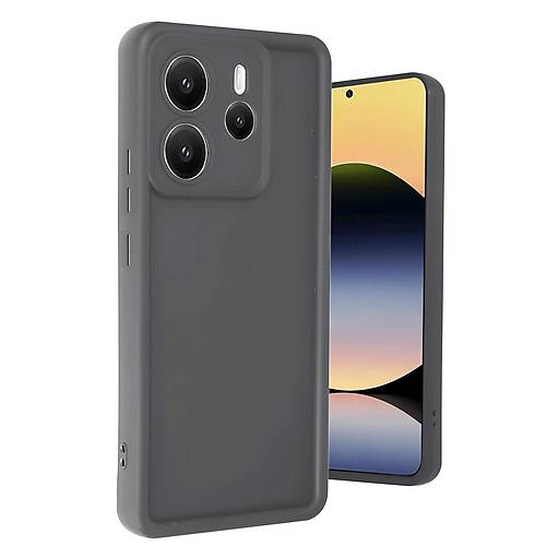 Redmi Note 14 4G K�l�f Viera Silikon - Gri