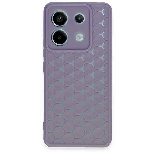 Redmi Note 13 Pro 5G K�l�f Petek Silikon Kapak - Lila