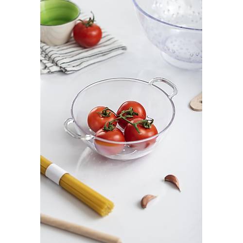 Akrilik �effaf Mini Pirin� S�zge�i & Bakliyat S�zge�i (3 Su Barda�� �l��l�)