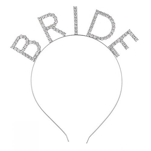 Bekarl��a Veda Mega Boy Kristal Ta�l� G�m�� Bride Ta� Gelin Tac� 20X21 cm