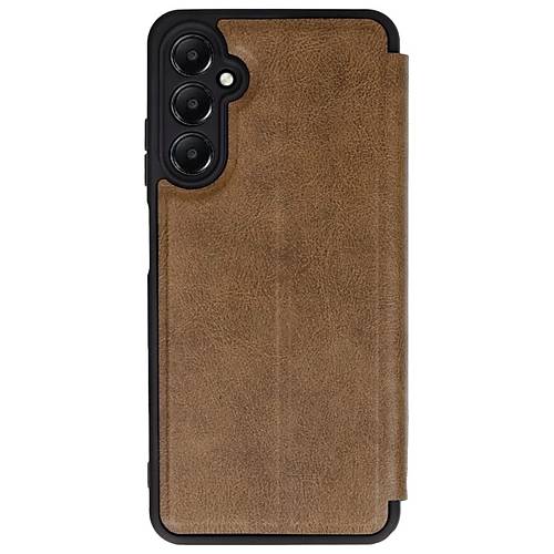 Galaxy A56 K�l�f Flip Cover - Taba