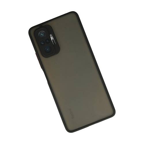 Redmi Note 10 Pro K�l�f Montreal Silikon Kapak - Siyah