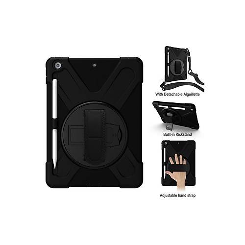 iPad 5 Air 9.7 K�l�f Amazing Tablet Kapak - Siyah