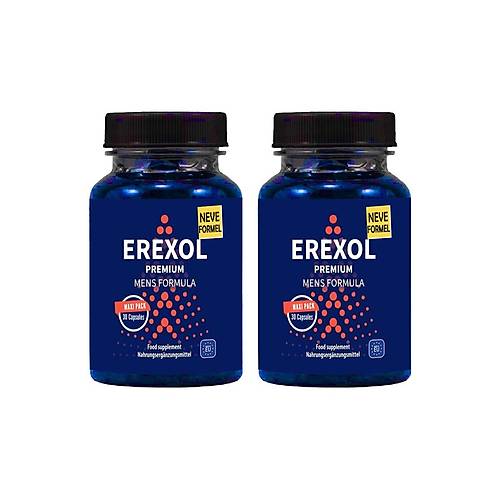 Erexol 2 Adet Erkekleri Desteklemeye L-argininli L-citrullineli macatozlu �inko �z�m Extreli 30lu