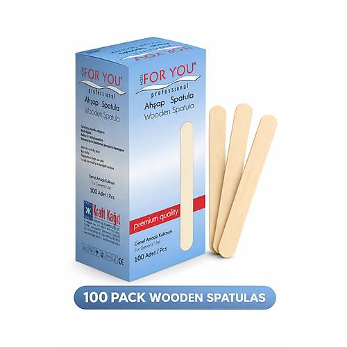 100 L� Ah�ap Spatula