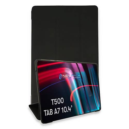 Galaxy T500 Tab A7 10.4 K�l�f Tablet Smart K�l�f - Siyah