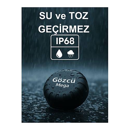 G�zc� Mega (SIM Kart gerektirmez, IP68, 5 Y�l Pil)