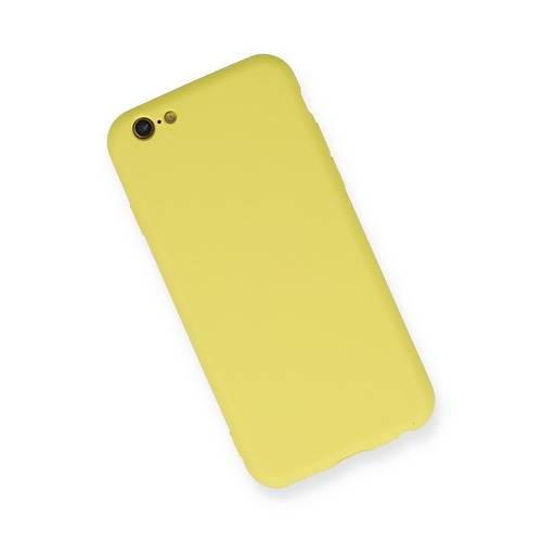 iPhone 6 K�l�f Nano i�i Kadife Silikon - Sar�