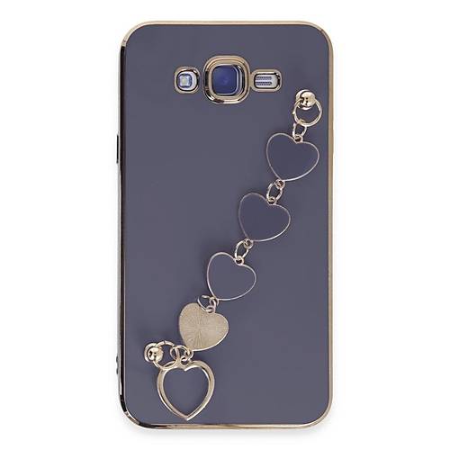 Galaxy J7 K�l�f Esila Silikon - Gri
