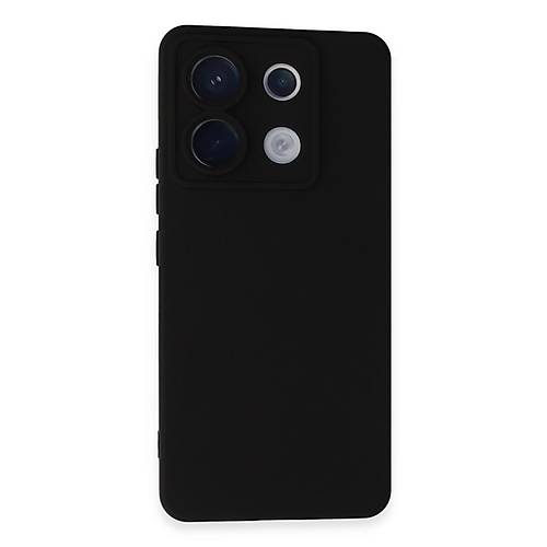 Redmi Note 13 Pro 5G K�l�f Nano i�i Kadife Silikon - Siyah