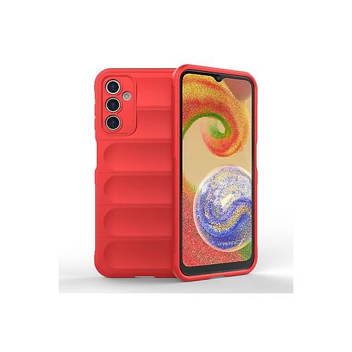 Galaxy A14 4G K�l�f Optimum Silikon - K�rm�z�