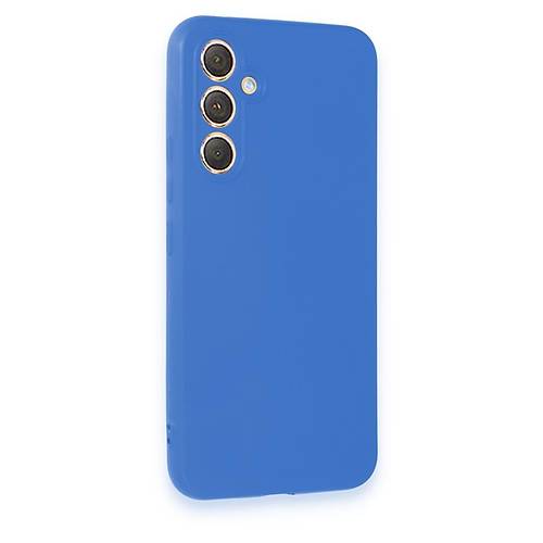 Galaxy A54 5G K�l�f First Silikon - Mavi