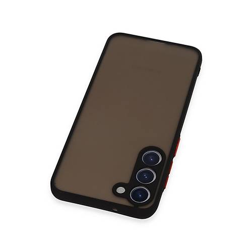 Galaxy S23 Plus K�l�f Montreal Silikon Kapak - Siyah