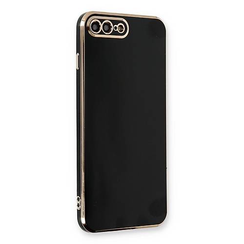 iPhone 7 Plus K�l�f Volet Silikon - Siyah