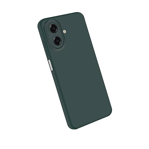 Galaxy A07 4G Nano i�i Kadife Silikon - K.Ye�il