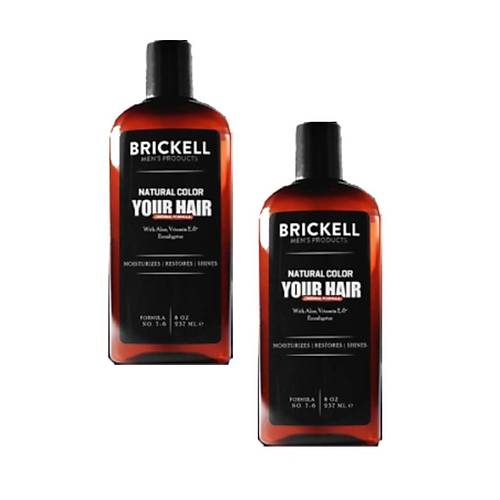 Brickell Erkeklere I�in Sa� Sakal Beyazl�k Giderci Renklendirci Bak�m �ampuan� 300 ml 2 Adet
