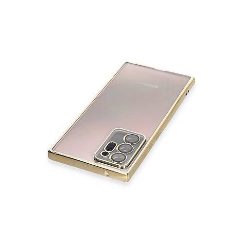 Galaxy Note 20 Ultra K�l�f Razer Lensli Silikon - Gold