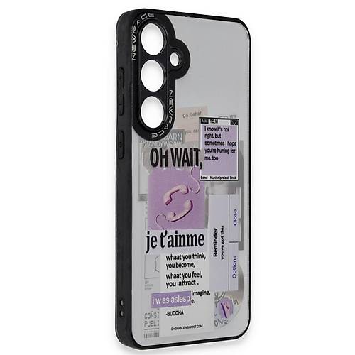 Galaxy A25 5G K�l�f Mirror Desenli Kapak - Mirror - 4