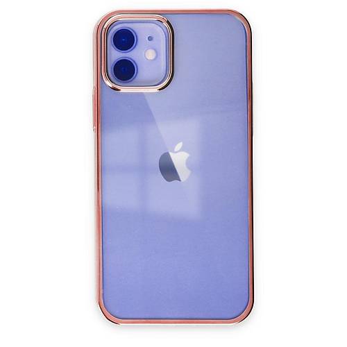 iPhone 12 K�l�f Element Silikon - Pembe