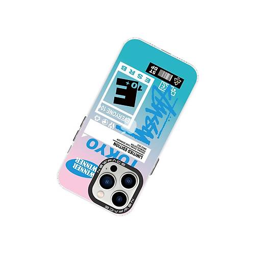iPhone 13 Pro K�l�f Estoril Desenli Kapak - Estoril - 1