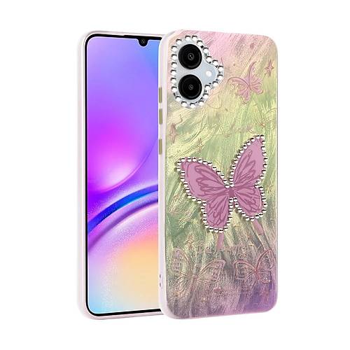 Galaxy A06 K�l�f Blade Aynal� Desenli Kapak - Desen 5