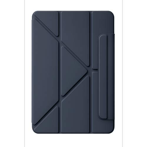 iPad 2025 10.9 10.Nesil (A16) Edz Manyetik Standl� Tablet K�l�f� - Lacivert
