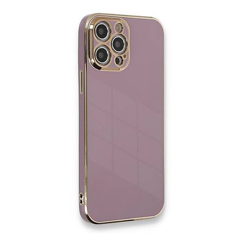 iPhone 12 Pro K�l�f Volet Silikon - Mor
