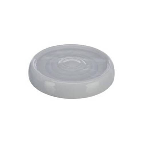 Kediler i�in Seramik Mama ve Su Kab� Gri 0,2 Lt 18 Cm