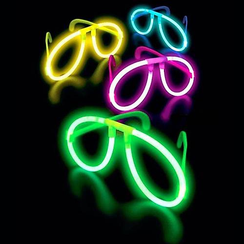 Neon Glow Fosfor G�zl�k � Festival & Parti (12'li Set)
