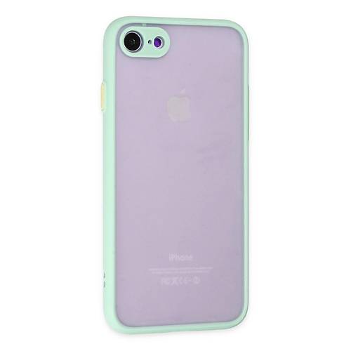 iPhone 7 K�l�f Montreal Silikon Kapak - Turkuaz