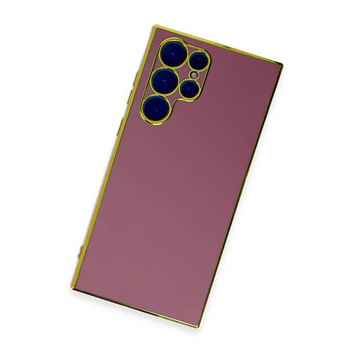 Galaxy S22 Ultra K�l�f Volet Silikon - K�rm�z�