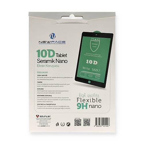 iPad Mini 3 Tablet 10D Seramik Nano
