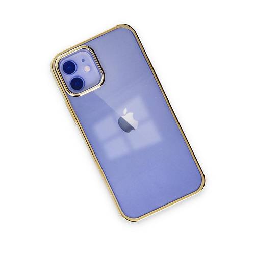 iPhone 12 K�l�f Element Silikon - Gold