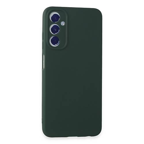 Galaxy A05S K�l�f First Silikon - Koyu Ye�il