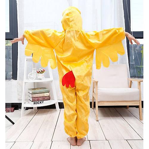 �ocuk Horoz Kost�m� - Tavuk Kost�m� 2-3 Ya� 80 cm