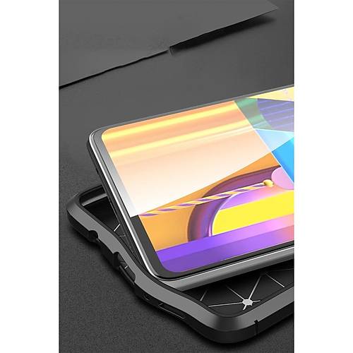 Galaxy M51 K�l�f Auto Focus Kapak - K�rm�z�