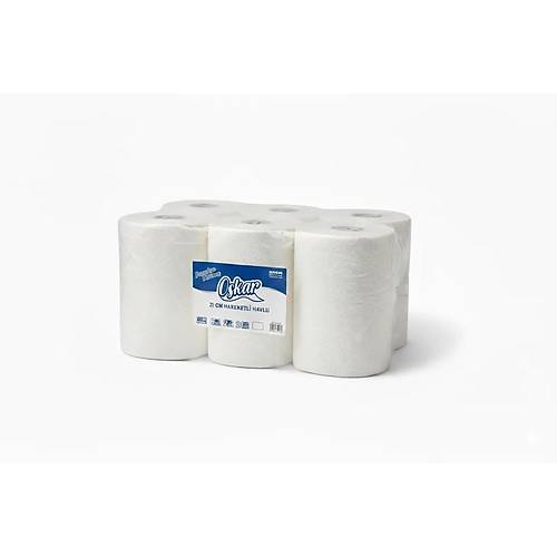 4 kg 21cm Hareketli Havlu - 6 Rulo