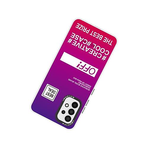 Galaxy A33 5G K�l�f Estoril Desenli Kapak - Estoril - 9