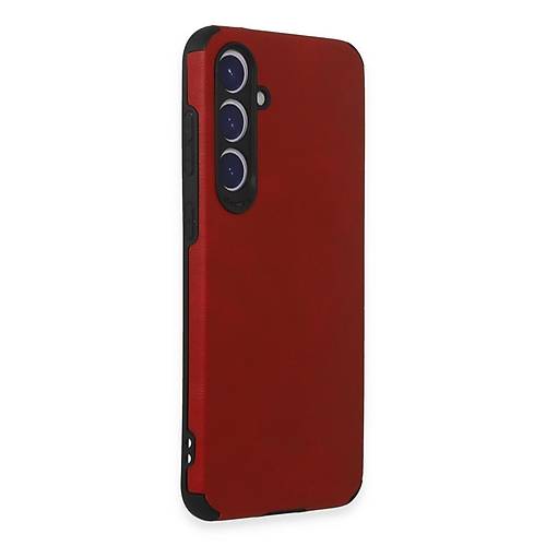 Galaxy S23 FE K�l�f Loop Deri Silikon - K�rm�z�